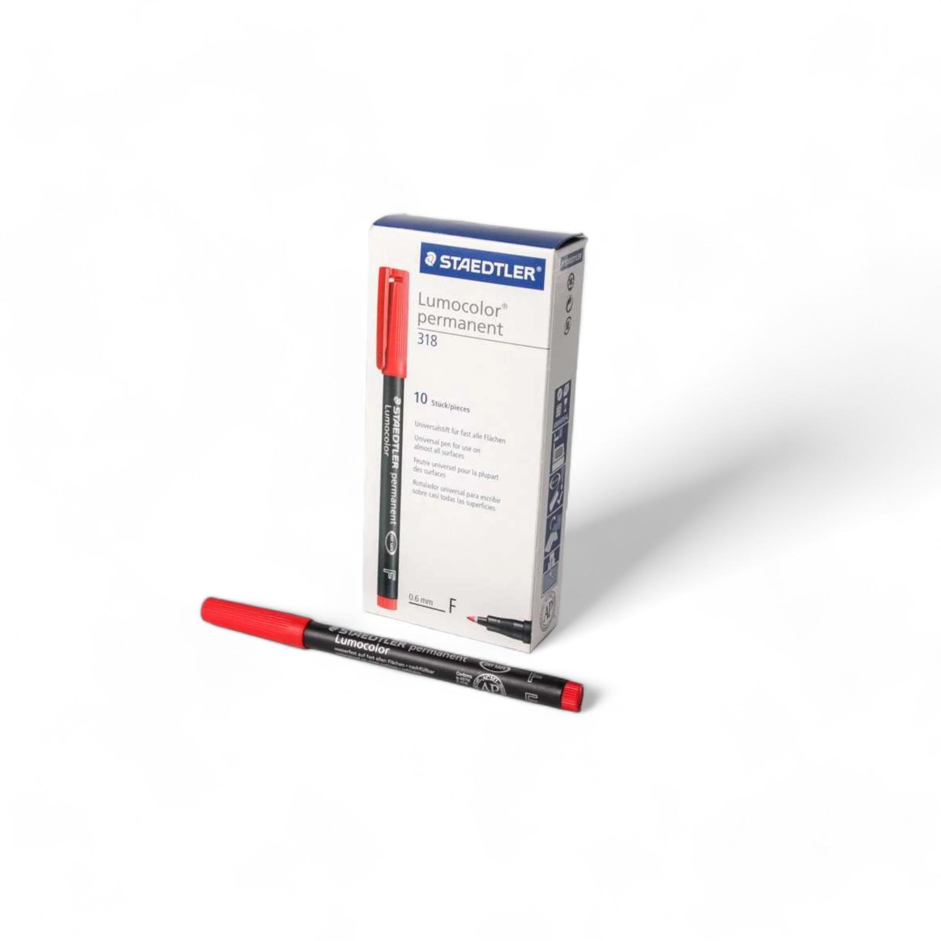 Lumocolor 303 F - 0,4 mm - red